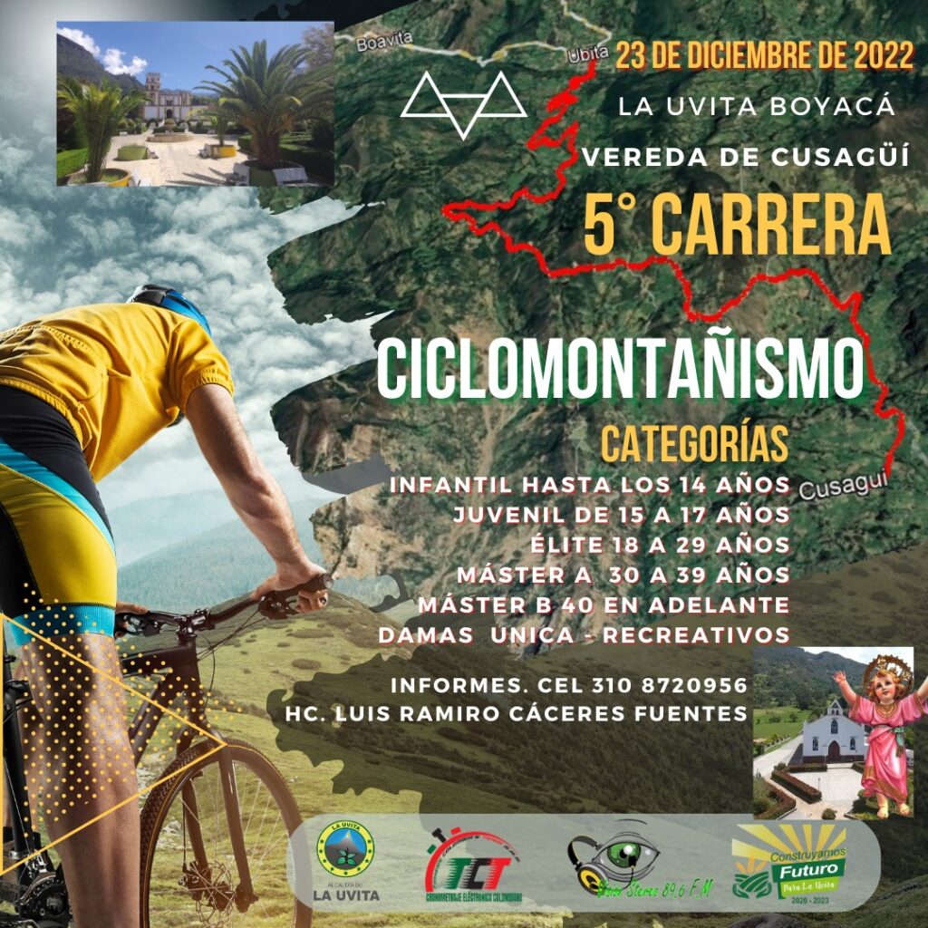 5a. Carrera MTB Vereda Cusagui. La Uvita 2022