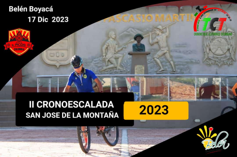 2a. Cronoescalada “San José de la Montaña”. Belén 2023